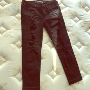 American eagle cropped jeggings
